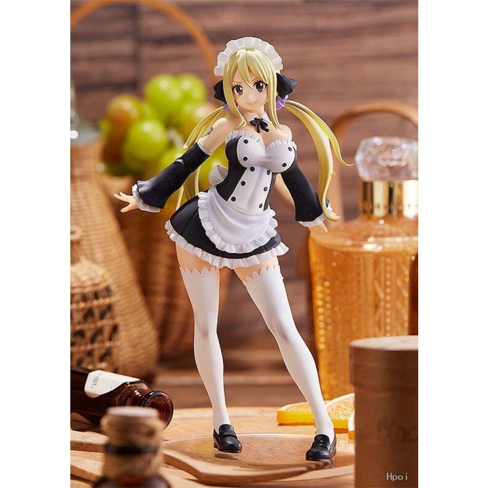 Finger Toys Pop Up Parade Fairy Tail Final Season Lucy Heartfilia Aquarius Taurus Virgo Form Ver Pvc Anime Action Figure Collection Toys