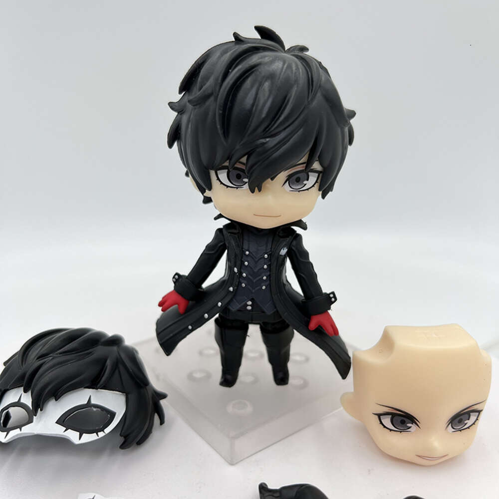 Finger Toys #989 Ren Amamiya Persona 5 Joker Anime Figure Megami Tensei Protagonist Action Figure #793 Morgana/futaba Sakura Figure Doll Toy