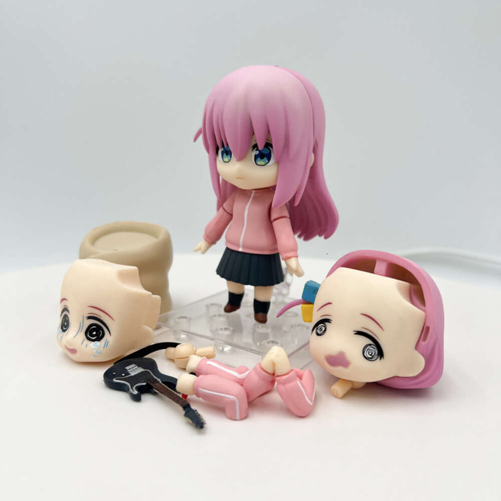 Finger Toys #2069 Bocchi the Rock Hitori Goto Anime Girl Figure Kawaii Pm Bocchi Action Figure Adult Collectible Model Doll Toys Gifts