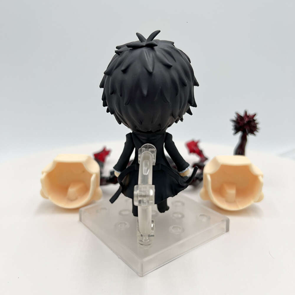 Finger Toys #1191 Bungo Stray Dogs Anime Figure Ryunosuke Akutagawa Action Figure 1414# Osamu Dazai/nakahara Chuya Figurine Model Doll Toys
