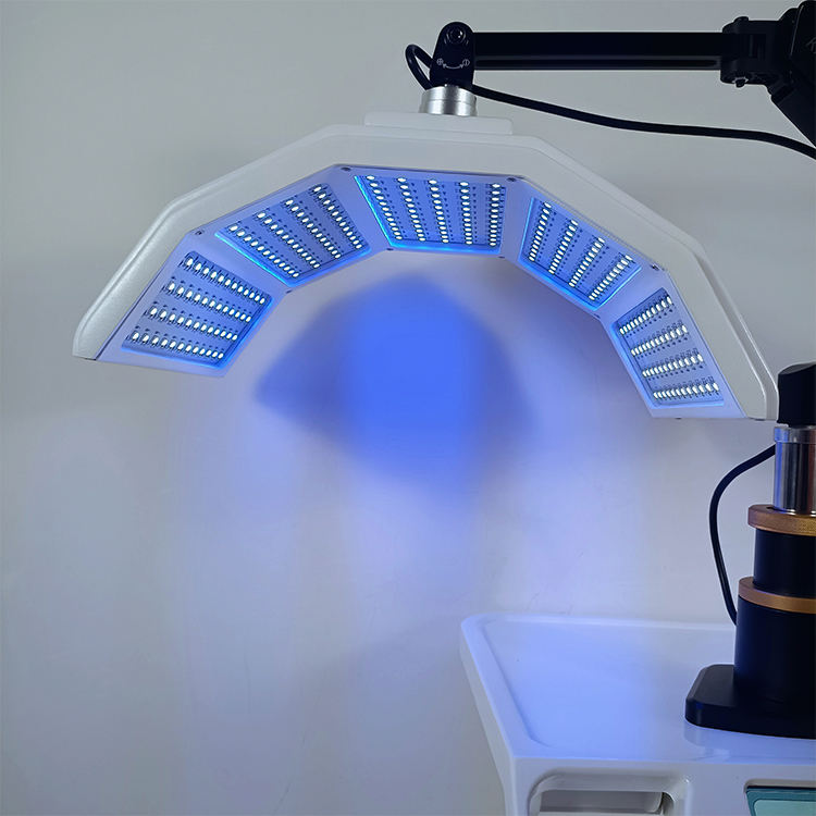 High Quality 7 Color Vertical Led Light Photon Lamp Phototherapy Colors Light Treatment Pdt Therapy Skin Care Device