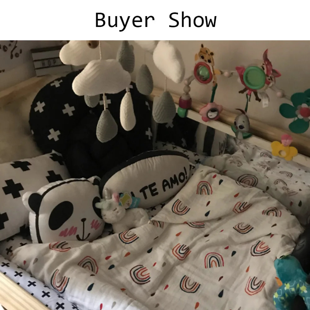 Quilts Soft Muslin Quilt Toddler Blanket Large 4 Layers Boho Baby Blanket for Boys and Girls Summer Swaddle Blanket for Baby 231017