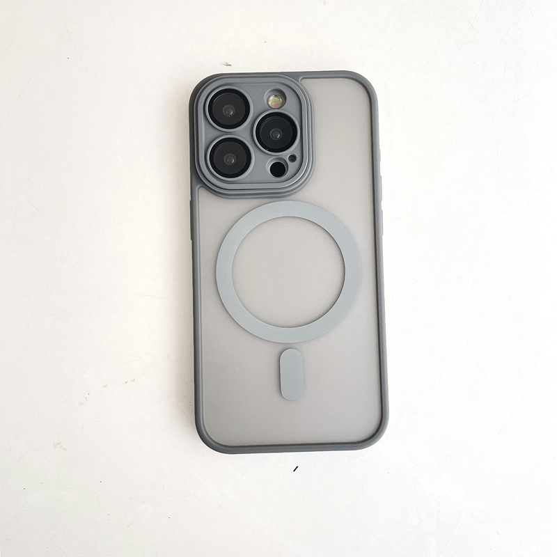 Magnetic Wireless Charging Cases For Iphone 17 Air 16 15 14 Plus 13 Pro Max 12 11 Skin Feel Hybrid Hit Color Hard PC Plastic TPU Matte Frosted Fine Ho