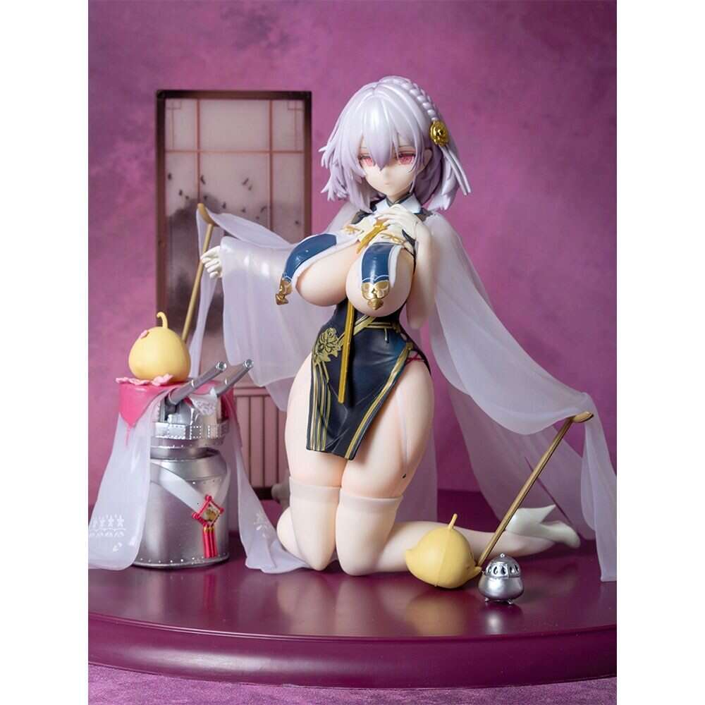 Finger Toys Hot Animation Game Azur Lane Sirius Blue Waves and Clouds Ver. 1/7 Complete Figure Adult Collection Model Toys Anime Figures