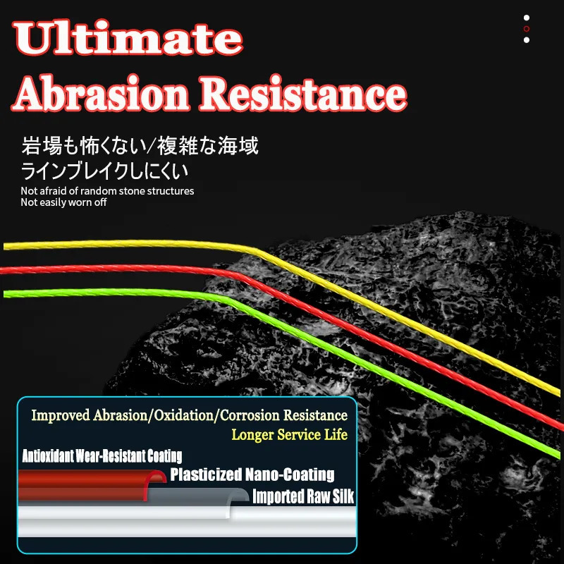 Japan Original Upgrade X12 Braid Multicolored YGK Multifilament Line 500M/200M/150M Carp Fishing Accessories pesca 231017