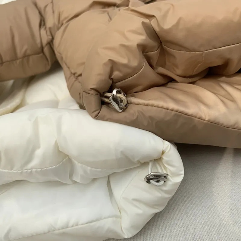 Down Coat MILANCEL Winter Kids Parkas Korean Style Girls Fur Hooide Boys Thicken Outerwear 231017