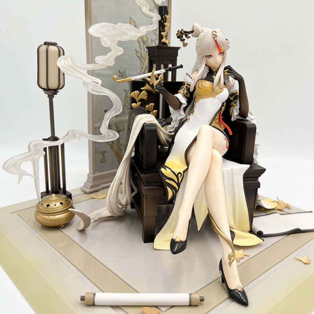 Finger Toys 27cm Genshin Impact Ningguang Anime Figure Genshin Impact Zhongli Action Figure Klee/paimon Figurine Collection Model Doll Toys