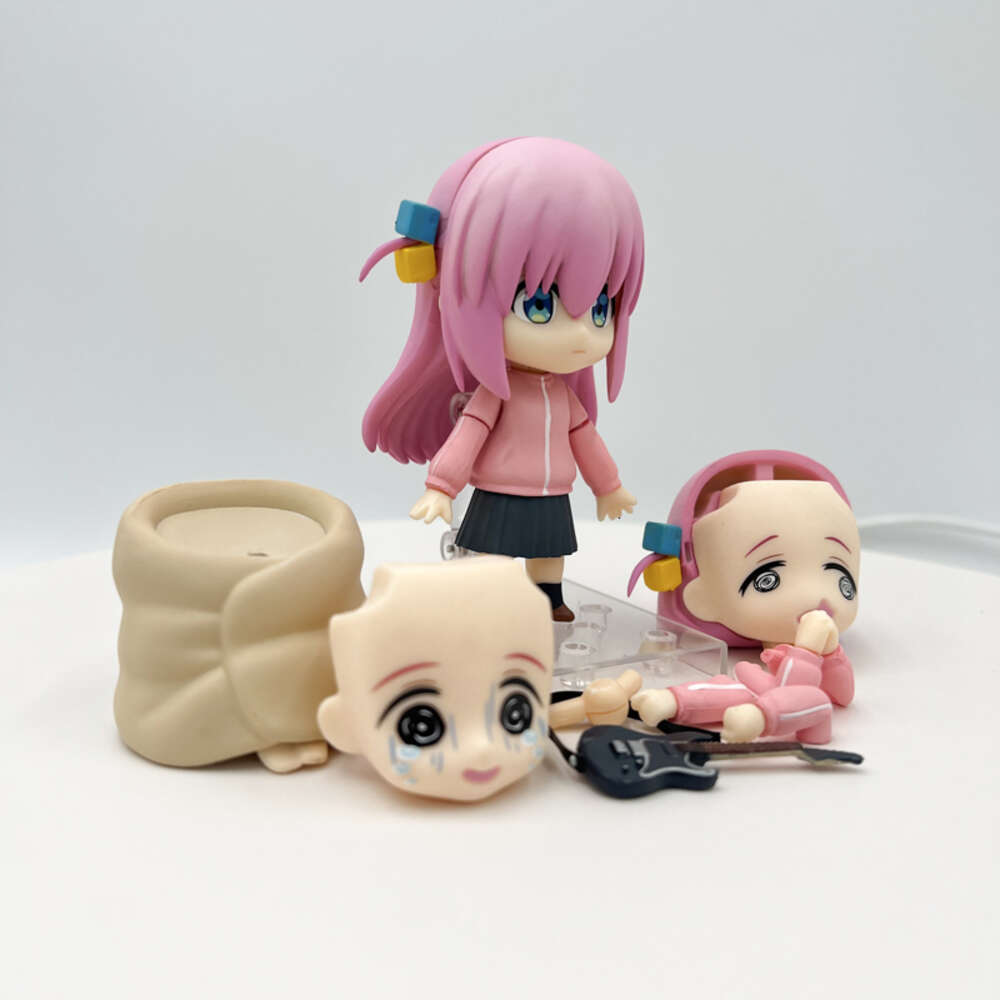 Finger Toys #2069 Bocchi the Rock Hitori Goto Anime Girl Figure Kawaii Pm Bocchi Action Figure Adult Collectible Model Doll Toys Gifts