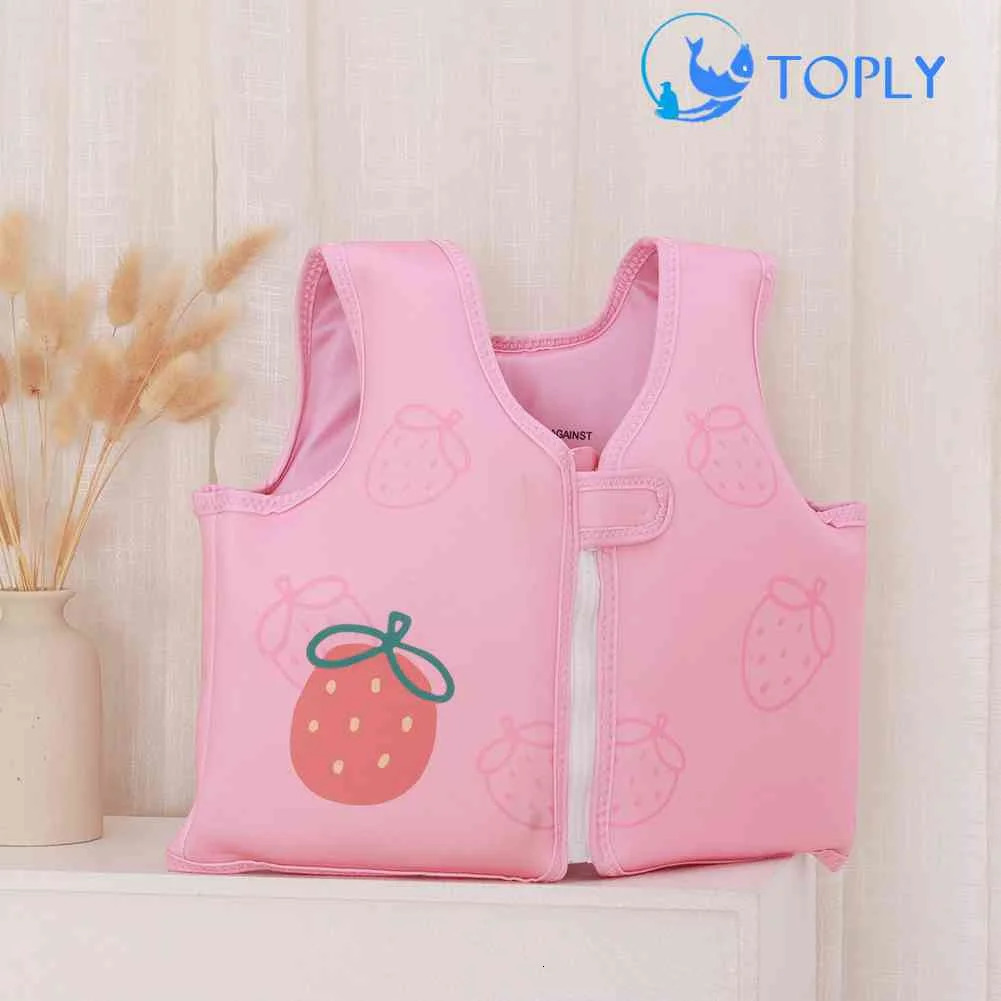 Life Vest Buoy 2-6 Years Old Kids Life Jacket Swim Aid Life Vest Floating Vest Child Safety Barrier Kayak Beach Pool Accessories 231017