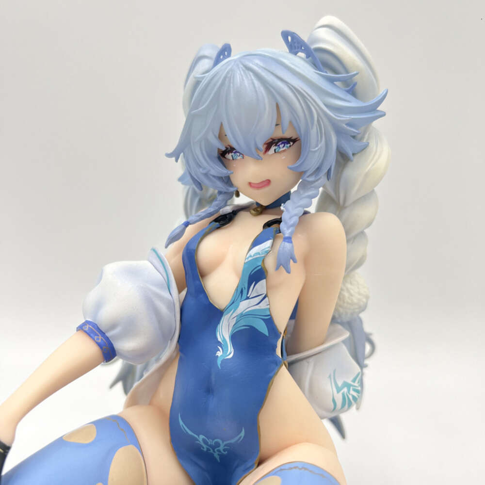 Finger Toys 18cm Girls Frontline Pa-15 Larkspur's Allure Sexy Anime Girl Figure Girls' Frontline Ots-14 Groza Action Figure Model Doll Toys