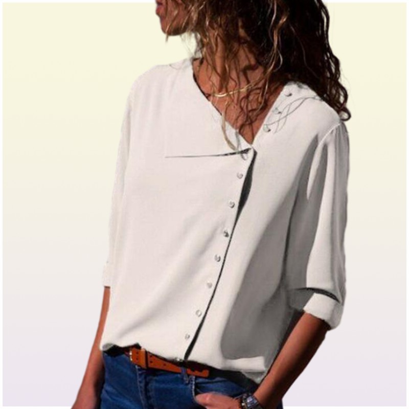 Gauges Women Blouse Shirt Long Sleeve Korean Fashion New Arrival Autumn Office Ladies Blouses Work Black Top Female Blusa Irregular