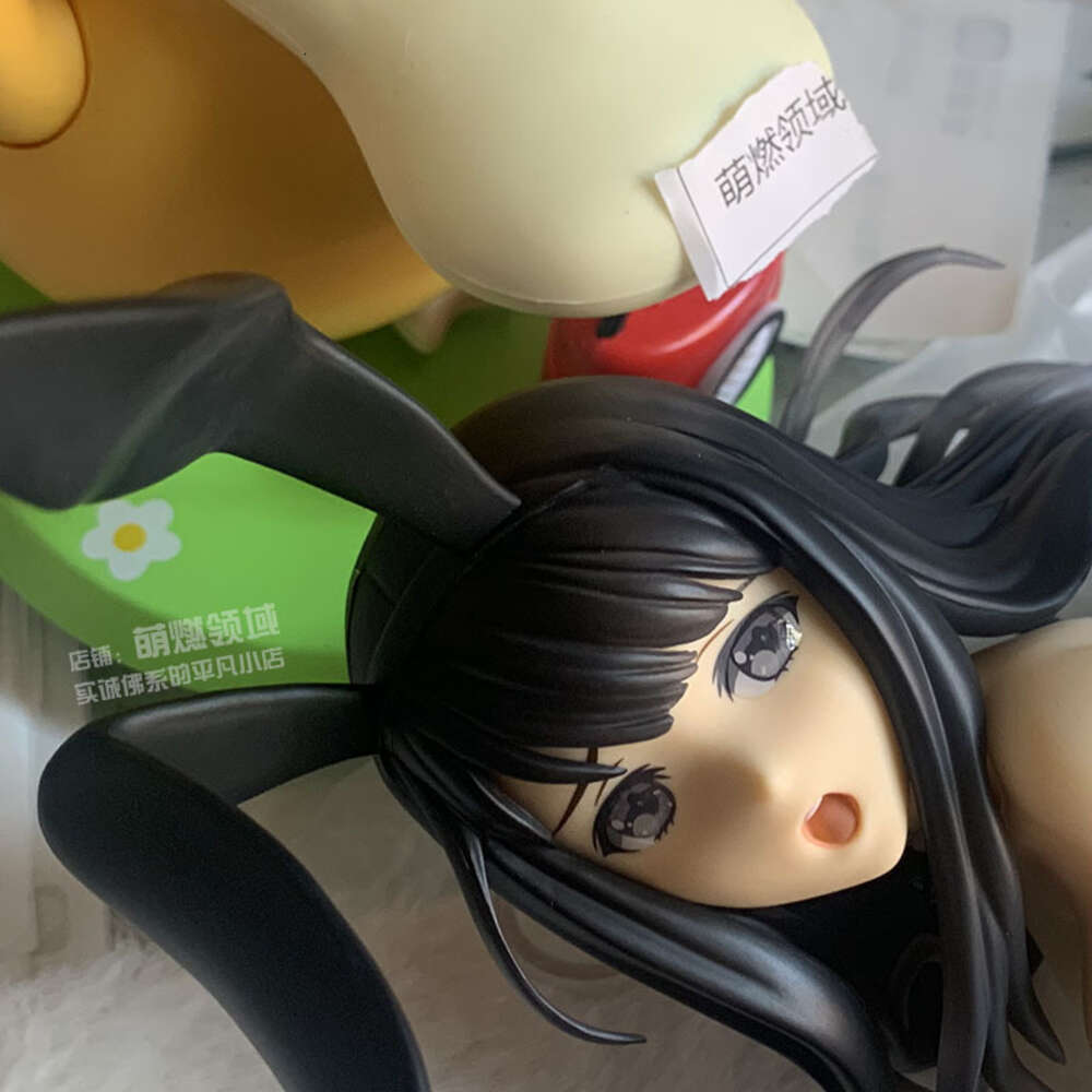 Finger Toys 1/4 Native Binding Anime Bunny Figure Tony's Bunny Sisters Usami Mio Pvc Action Figure Toy Adults Collection Model Doll Gifts