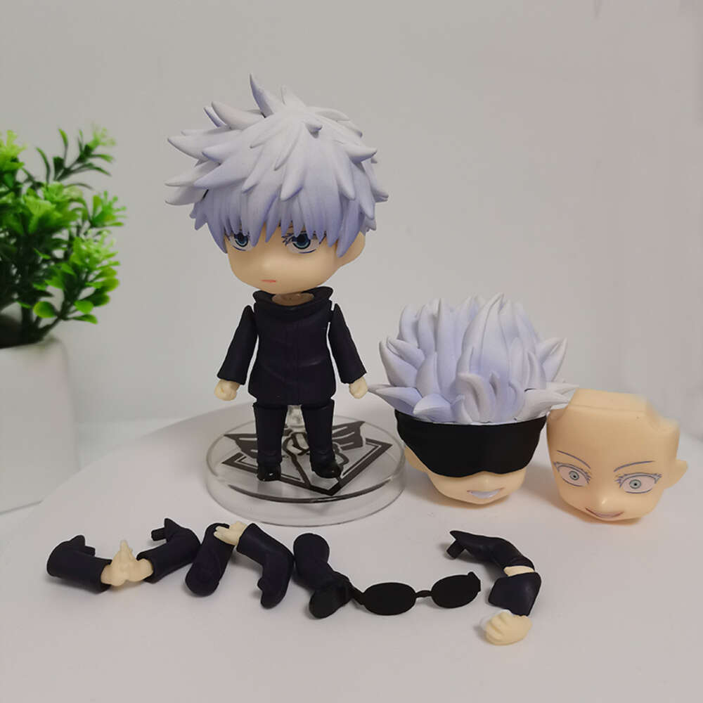 Finger Toys 1528# Jujutsu Kaisen Anime Figure Gojo Satoru Action Figure 1506# Fushiguro Megumi 1479# Itadori Yuji Figurine Model Doll Gift