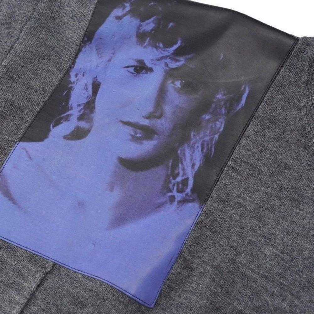 Men's Sweaters Raf Movie Portrait Photo Sticker Sweater Os Long High Street Crew Neck Loose Men