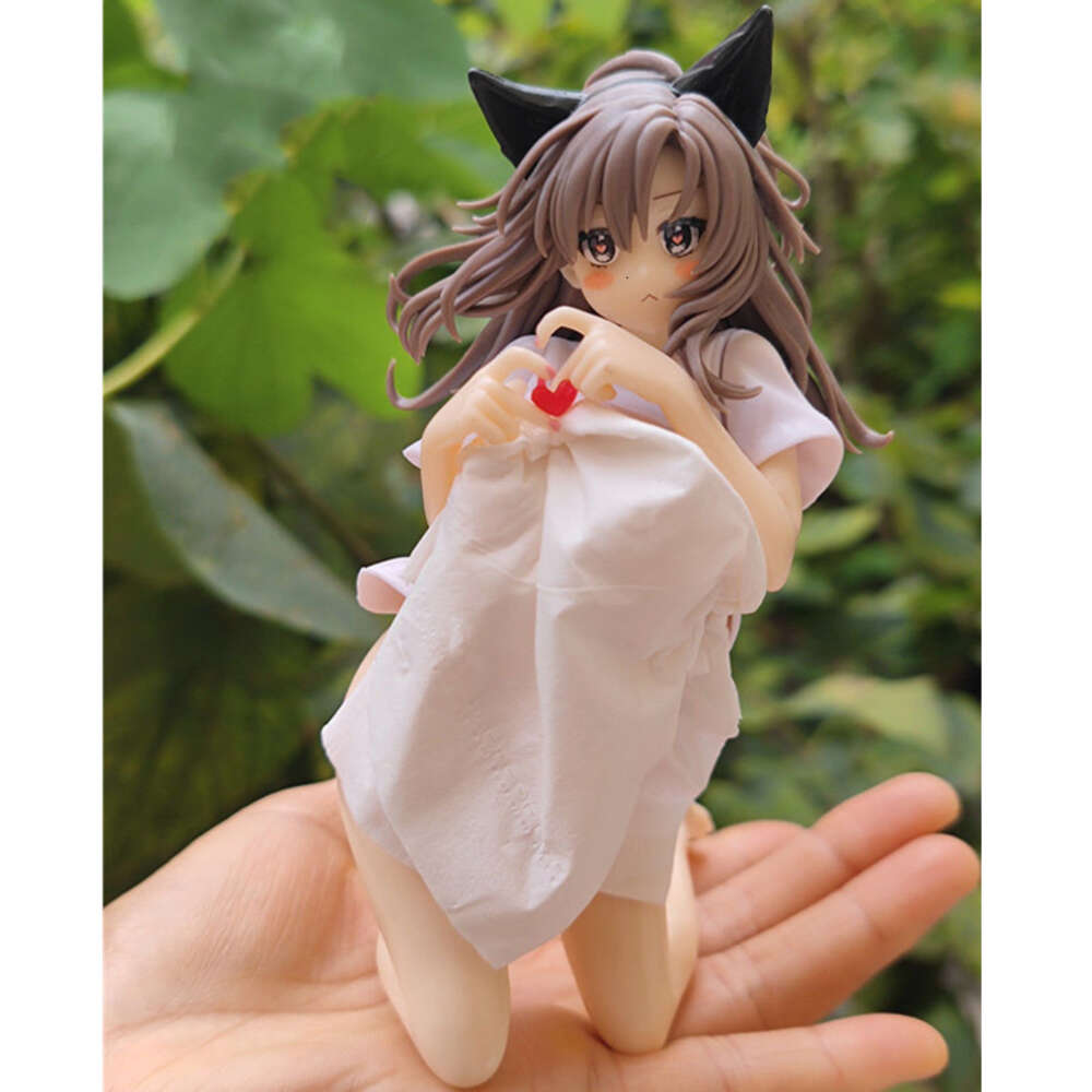 Finger Toys 17cm Nsfw Pure X Shiko X Milk Yasu Nao Anime Sexy Girl Pvc Action Figure Toy Game Statue Adult Collection Model Hentai Doll Gift