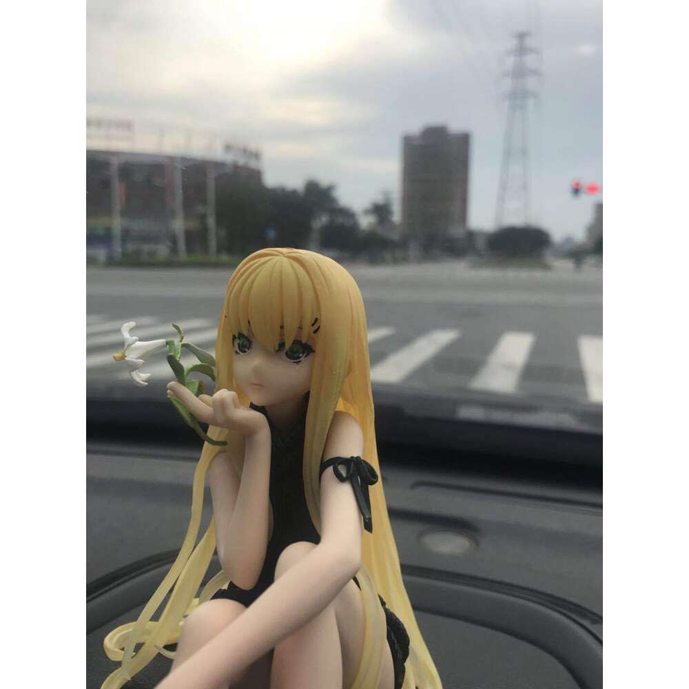 Finger Toys 135mm Skytube Bishoujo Mangekyou Kannagi Yuuri 1/6 Noodle Stopper Figure Pvc Action Figures Car Office Decoration Figurine