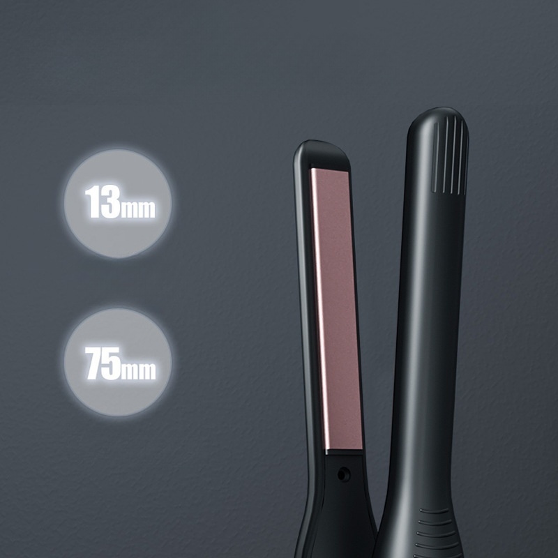 Curling stick men's special splint short hair perm clip dual-purpose hair fluffy automatic negative ion straight clip slender design to master.