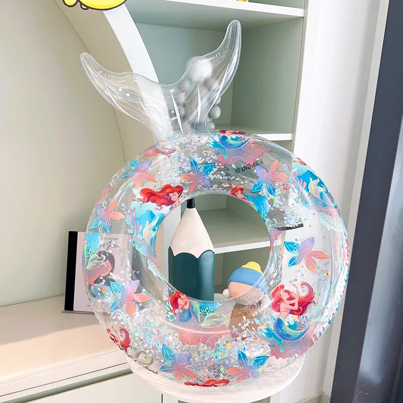 Inflatable Floats Tubes Mermaid Swim Ring for Children Pool Float Inflatable Swimming Float Tube Kids Summer Accessories for Beach Party Toys 231017