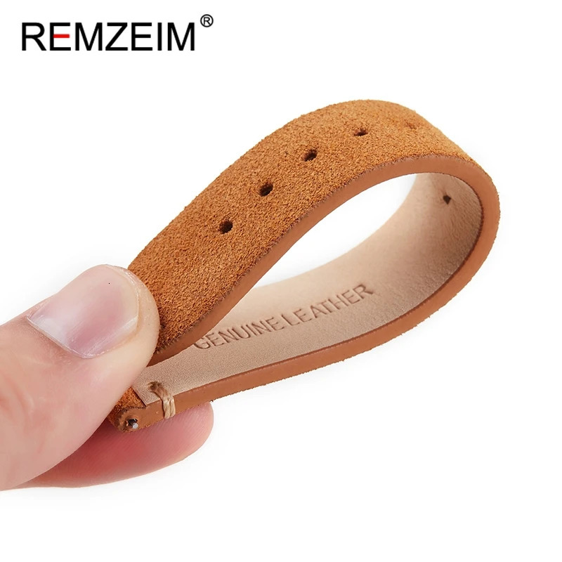Watch Bands 18mm 20mm 22mm High Quality Suede Leather Watch Strap Quick Release Watchband Accessories Vintage Retro Leather Watchband 231016