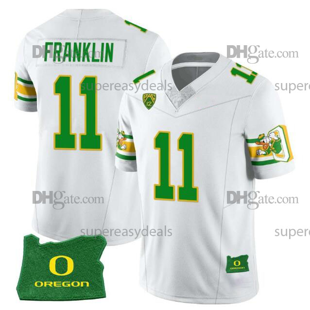 Hot 10 Bo Nix Oregon 202425 Blank Ducks MIGHTY Colleage Football Jerseys Troy Franklin Ty Thompson Austin Novosad Bucky Irving Trikweze Bridges 8 Mari