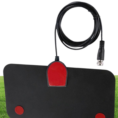 980 Miles 4K Digital HDTV Indoor TV Antenna for Signal Booster TVs Radius Connector Surf Fox Antena DTV Antennas Aerial Black