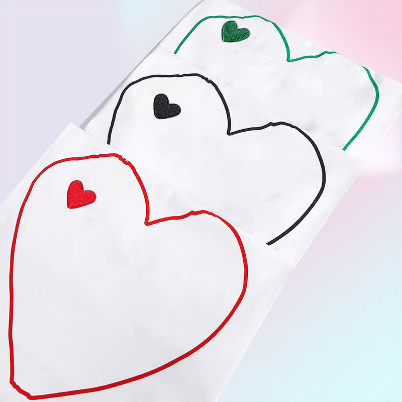 Mens Fashion T Shirt Designer Red Heart Great love Shirt Casual Women Shirts Quanlity Tshirts Cotton Short Sleeve Tee Loose oversi