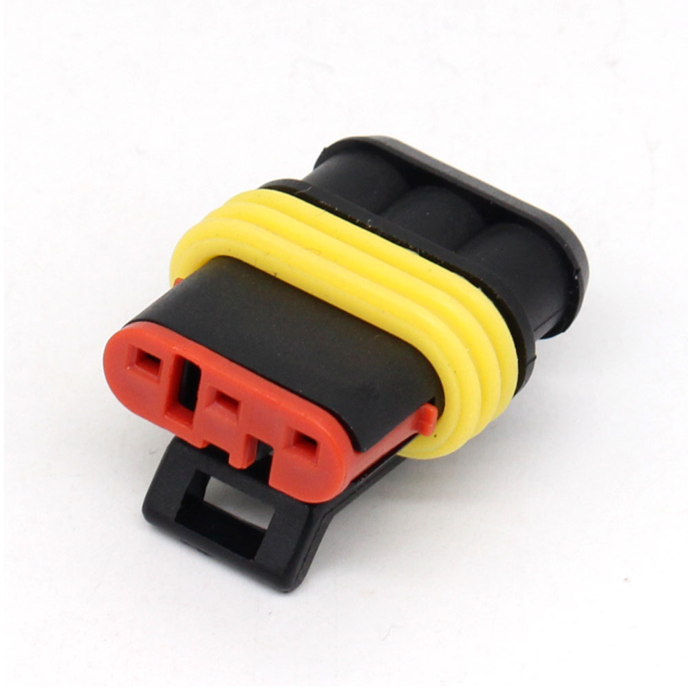 282087-1 TE AMP SUPERSEAL 1.5 Series 3 Pin Female Waterproof Auto Electrical Connectors