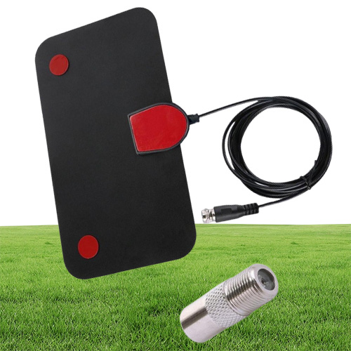 980 Miles 4K Digital HDTV Indoor TV Antenna for Signal Booster TVs Radius Connector Surf Fox Antena DTV Antennas Aerial Black