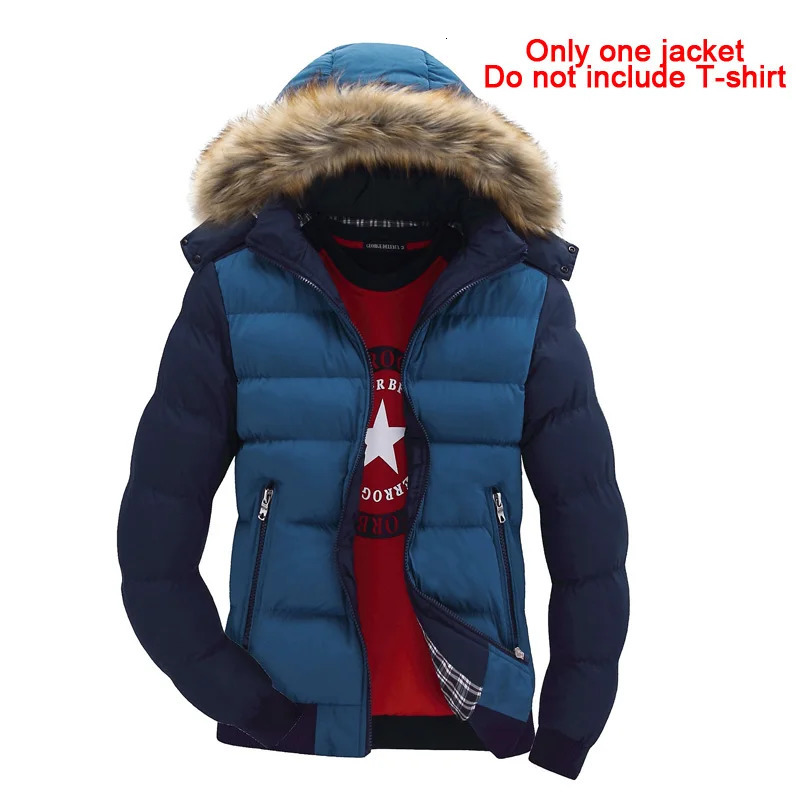 Men's Down Parkas 2023 Winter Jacket Mens Windbreaker Hooded Jackets Hoodies Parka Coat Outerwear Men Clothing jaqueta masculino MY132 231017