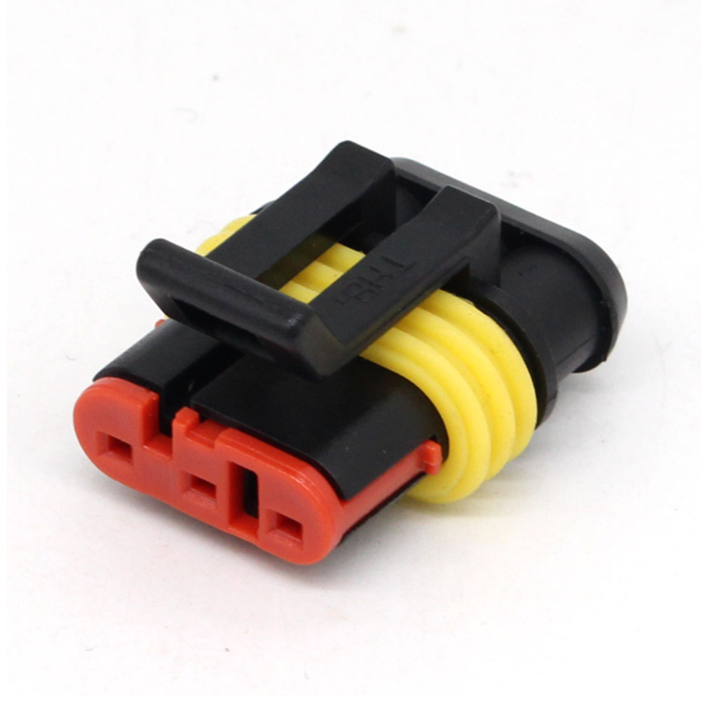 282087-1 TE AMP SUPERSEAL 1.5 Series 3 Pin Female Waterproof Auto Electrical Connectors