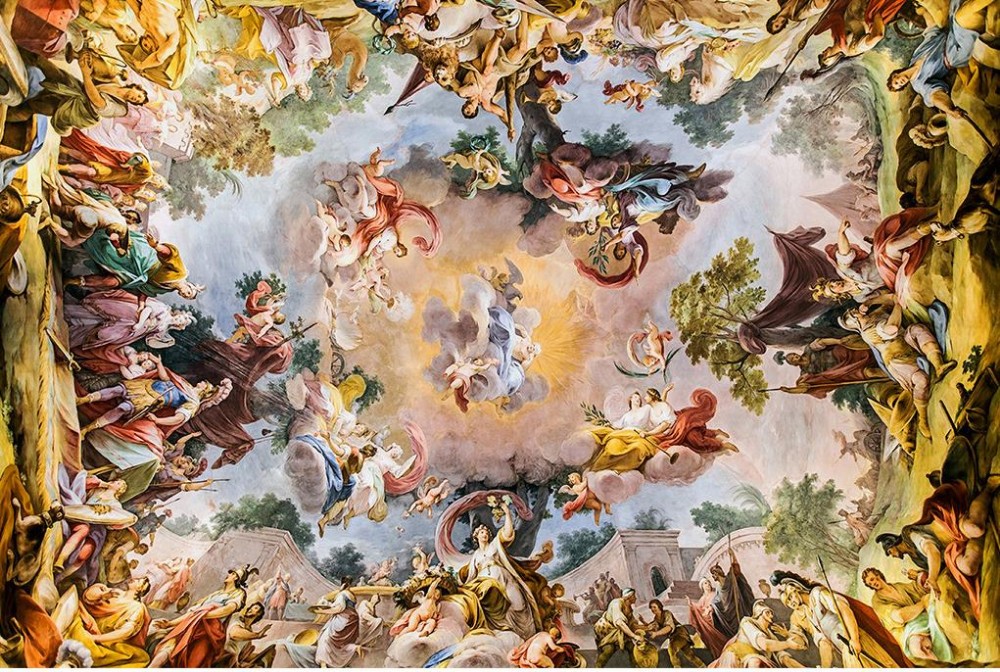 Angel wallpaper mural Custom photo wallpaper Large 3D Stereo romantic ceiling 3d wall murals wallpaper