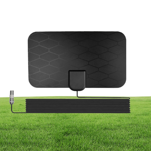 Protable 4K Digital 1080p DVBT2 TV Antenna Booster 50 Miles HDTV For RV Outdoor Indoor Car Antenna