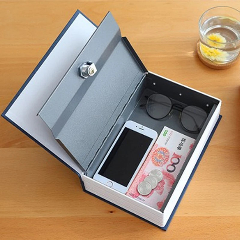 Other Electronics Secret Stash Money Safe Box Hidden Casket Book With Lock Vault Password Small Piggy Bank for Storing 231018