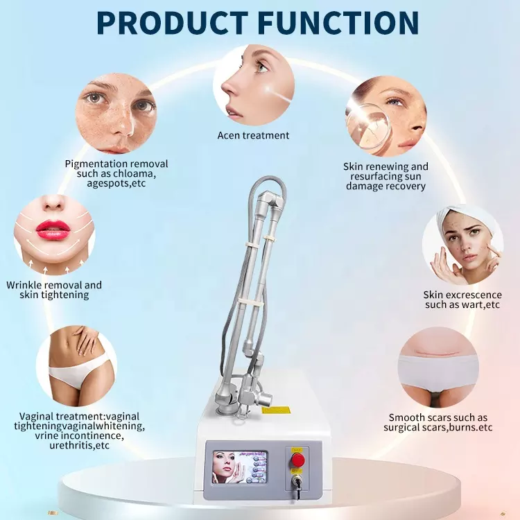 Portable Laser Co2 Fractional Laser Machine for Skin Tightening Scar Removal Beauty machine