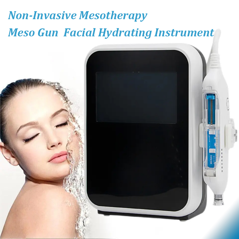 Strong Energy Mesotherapy Gun Hello Face II With No Needle Oxygen Jet Water Import Meso Gun Face Lifting Beauty Equipment