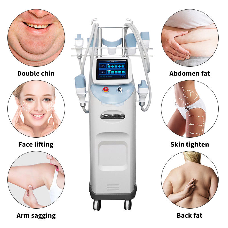 Professional Vacuum Face Body Fat Burning 360 Degree Cryo Slimming Cryotherapy Fat Freezing Machine