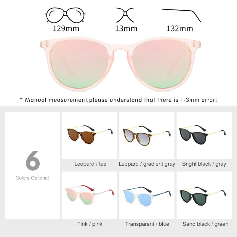 Sunglasses LM Kids Sunglasses Girls Boys Round Polarized Glasses Goggles Gift For Children Baby UV400 Eyewear With Case de sol 231017