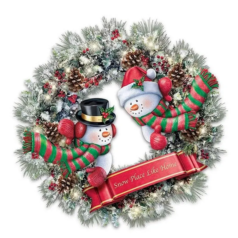 Rotating Christmas Tree Train Window Stickers | Festive Winter Home Decor