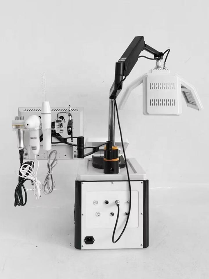 Laser Hair Growth Machine 650 Nm Diode Laser Hair Analyser Red Led Light Therapy Repair Damage Hair Follicle Anti Hair-Removal Hair Regrowth Beauty Eq