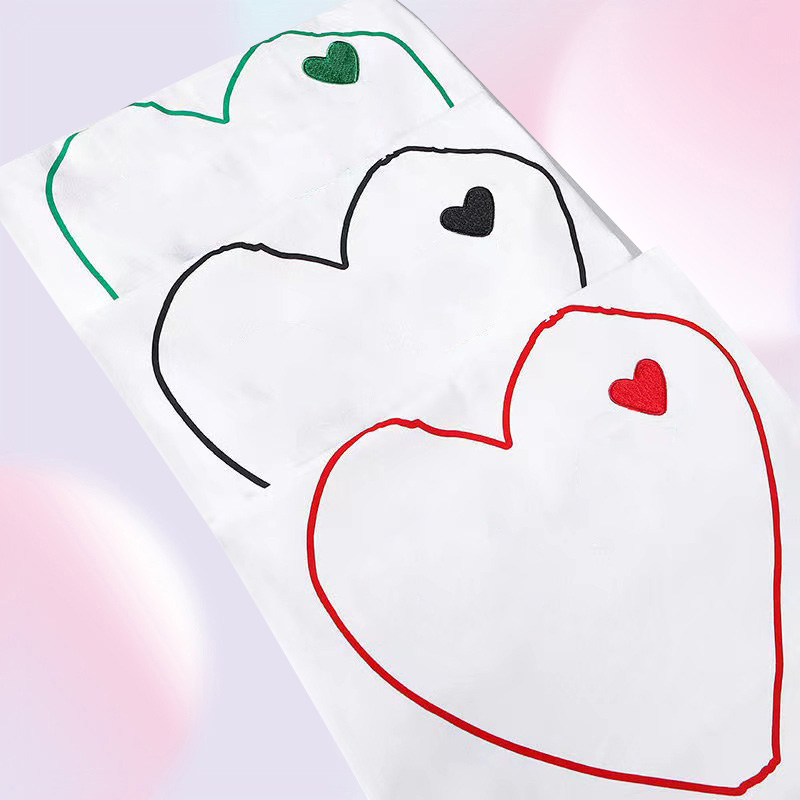 Mens Fashion T Shirt Designer Red Heart Great love Shirt Casual Women Shirts Quanlity Tshirts Cotton Short Sleeve Tee Loose oversi