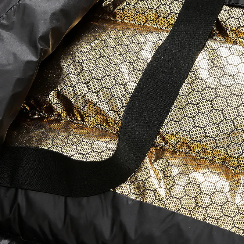 Men's Down Parkas Winter Men Casual Windproof Hooded Thick Mens Puffer Black Gold Vintage Classic Bomber Jackets Coat Male Overcoat Outdoor 23101