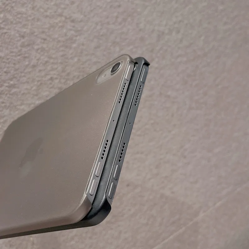 For iPad Mini 6 Case Transparent Frosted Fingerprint Resistant Ultra Thin PC Hard Cases Simple Cover For iPad 10th 9th 8th 7th 10.2 Air 5 4 10.9 inch 