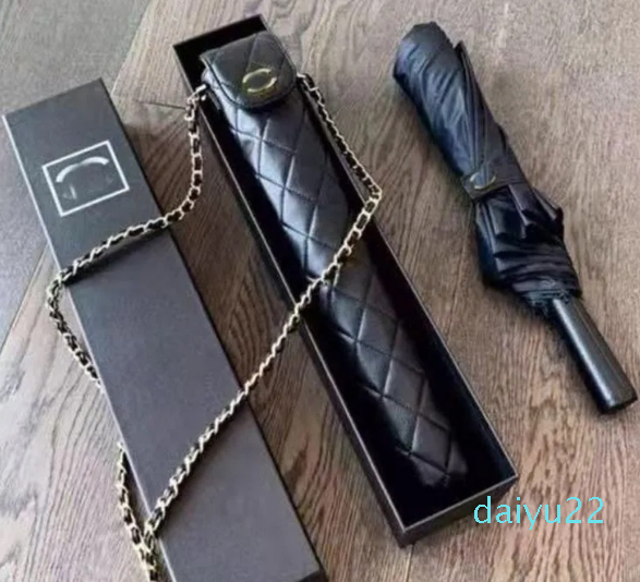 Luxury Big Sun Umbrella Beach Parasols Clear Umbrella Folding Parasols Windproof Ladies Umbrellas Gift Box