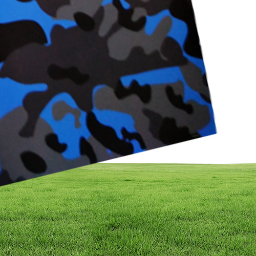 Arctic Blue Snow Camo Car Wrap With Air Release Gloss Matt Camouflage covering Truck boat graphics self adhesive 152X30M