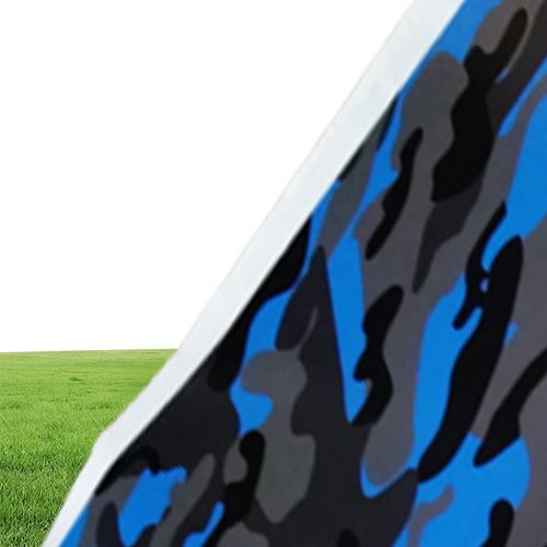 Arctic Blue Snow Camo Car Wrap With Air Release Gloss Matt Camouflage covering Truck boat graphics self adhesive 152X30M