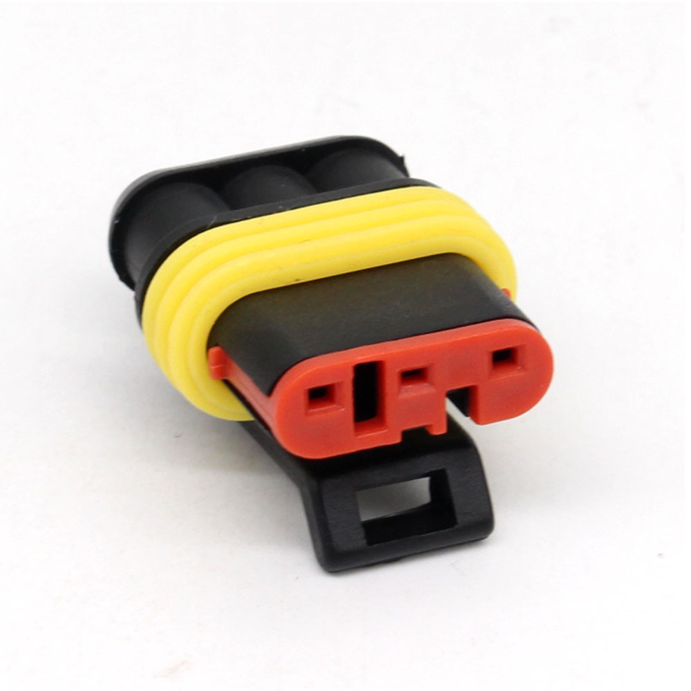 282087-1 TE AMP SUPERSEAL 1.5 Series 3 Pin Female Waterproof Auto Electrical Connectors