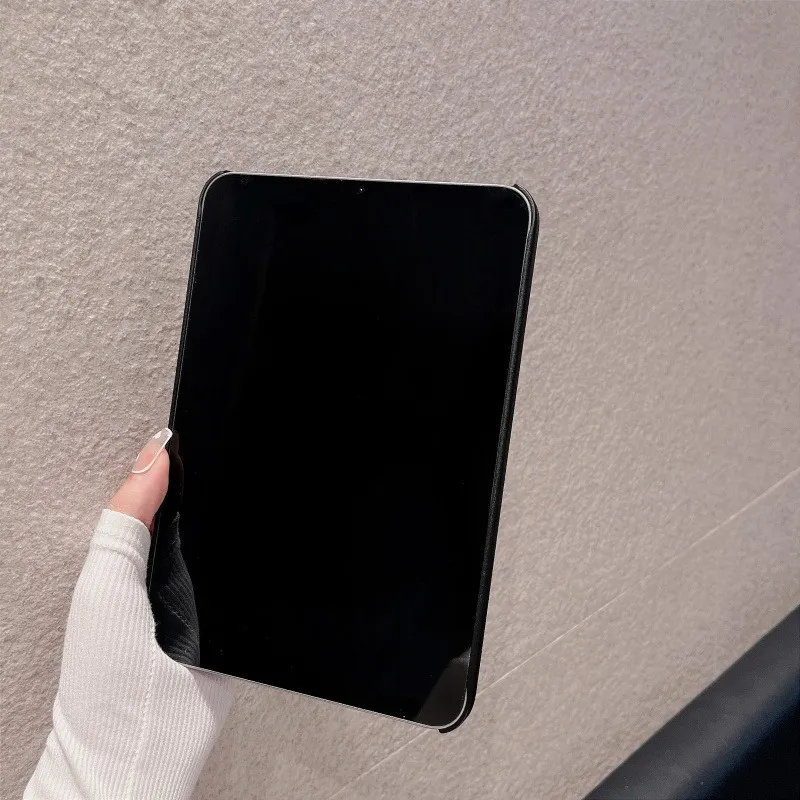 For iPad Mini 6 Case Transparent Frosted Fingerprint Resistant Ultra Thin PC Hard Cases Simple Cover For iPad 10th 9th 8th 7th 10.2 Air 5 4 10.9 inch 