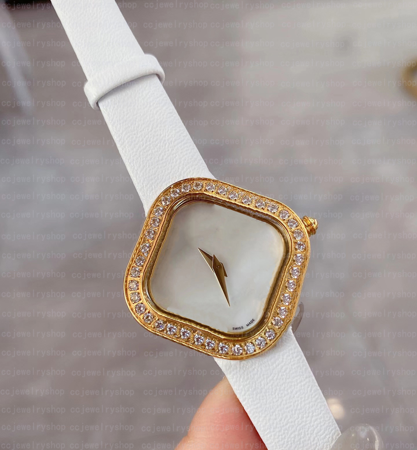 5A Top Quality Classic Four Leaf Clover Diamond Women's Wat…
