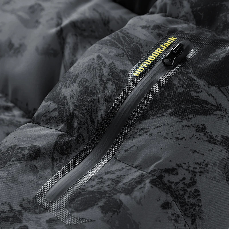 Men's Down Parkas 2023 Winter Jacket Windproof Short Camouflage Puffer Coats Men Anorak Overcoat Outdoor Male Hooded Windbreaker 231018