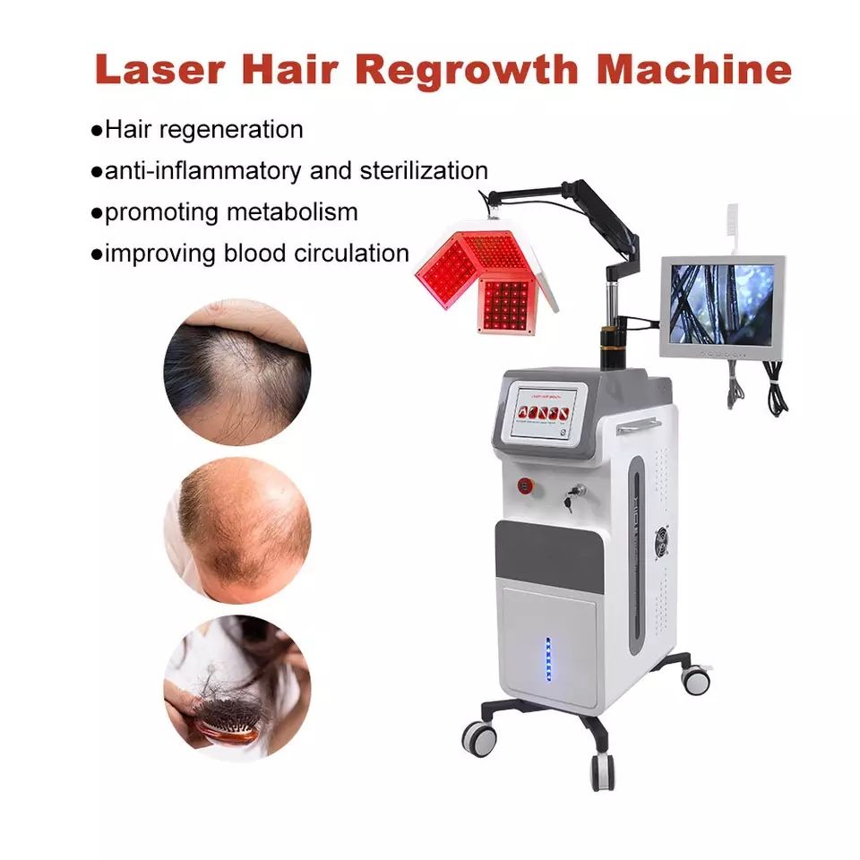 Diode Hair regrowth laser growth system therapy hair loss device light machine care to for hair loss Accelerate hair growth Promotes hair scalp heath 